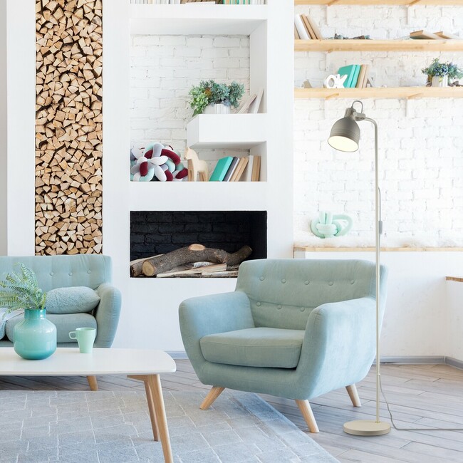 Stojanové svietidlo FLINT - E27/40W, IP20 - 2243