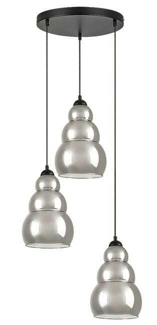 Závesné svietidlo SALVATORE - E27/3x max. 40W, IP20 - 72213