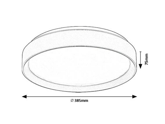 Svietidlo LIATRIS2 - 24W, 1200lm, IP20 - 71185