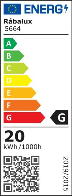 Svietidlo HILARY - LED/20W (1600lm, 4000K), IP20 - 5664