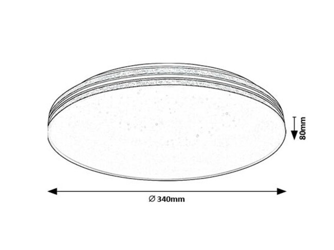 Svietidlo OSCAR2 - 18W, 1350lm, IP20 - 71177