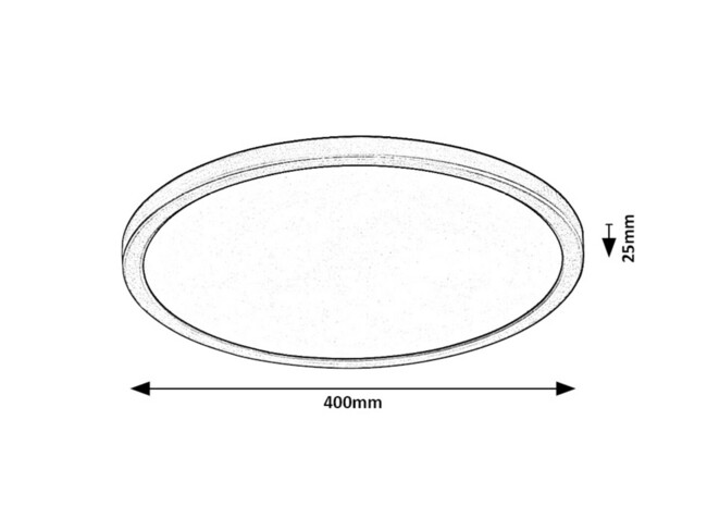 Svietidlo GONZALO - 36W, 2750lm, IP20 - 71097