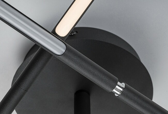 Svietidlo HENLI - 30W, 1300lm, čierne, IP20 - 71056