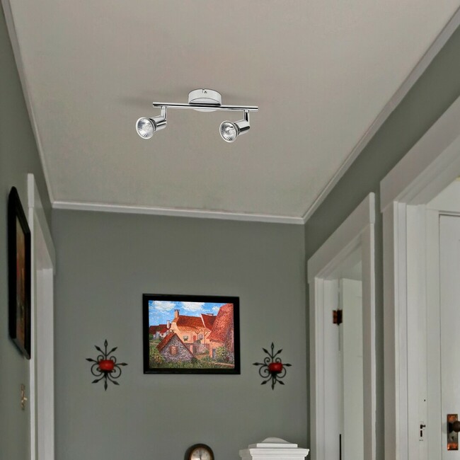 Svietidlo NORTON - GU10/2xmax.50W, IP20 - 6046