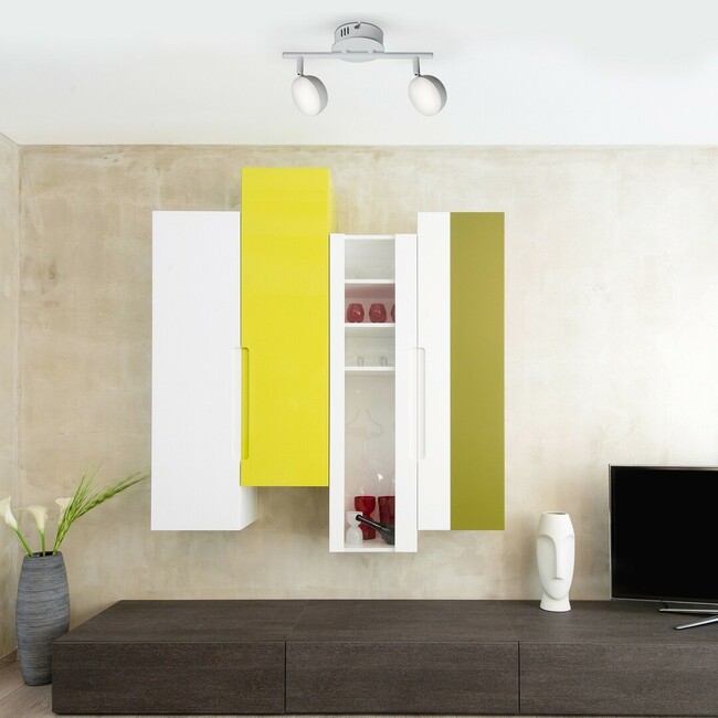 Svietidlo HEDWIG - LED 2x 4W, 230V, 50Hz, IP20 - 5623