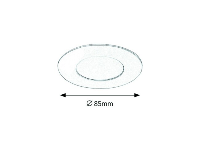 Svietidlo DOWNLIGHT - LED/3W, IP20 (kruh, zapustené) - 5568