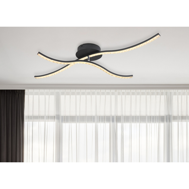 Stropné svietidlo JULES - 20W, 2200/1300lm, IP20 - 67169D2