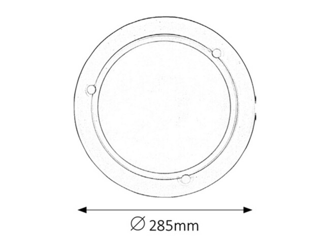 Svietidlo UFO - E27/60W, IP20 - 5101