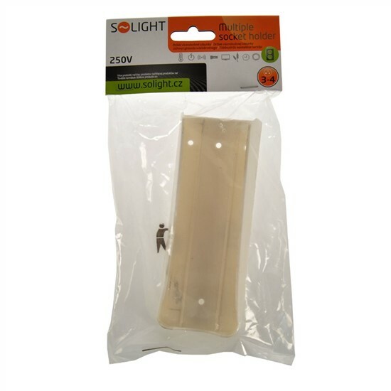 Držiak predĺžovacieho prívodu, 3 - 4 zásuvky
