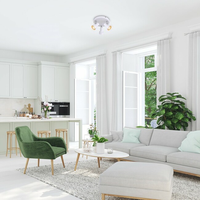 Svietidlo KONRAD - GU10/3x max. 50W, IP20 - 5356