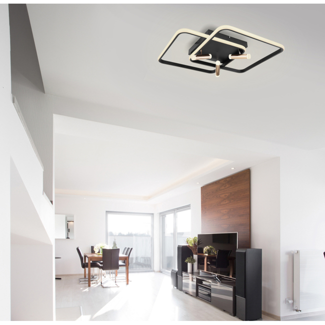 Stropné svietidlo COCO - 55W, 5500/2300lm, IP20 - 67301D