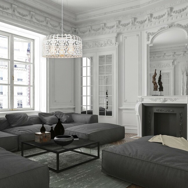 Svietidlo ALESSANDRA - E27/3x max. 60W, IP20 - 2163