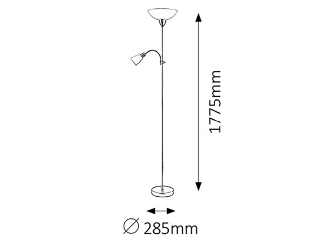 Svietidlo DIANA - E27/G45/60W+E14/40W, IP20 - 4067