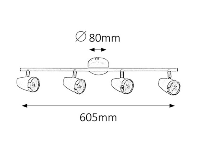 Svietidlo KAREN - LED/16W (1120lm, 3000K), IP20 - 6669