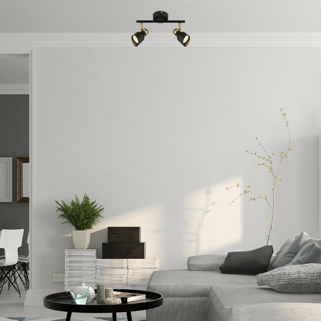 Svietidlo LILOU - GU10 2X MAX 25W, IP20 - 73048