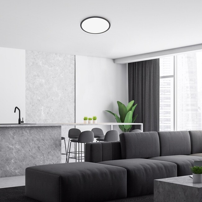 Stropné svietidlo EZIO - LED/15W, 3000K, IP20 - 71155