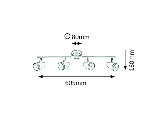 Svietidlo KAREN - LED/16W (1120lm, 3000K), IP20 - 5567