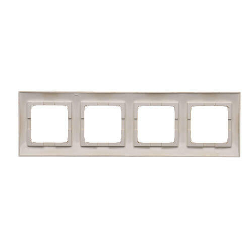 Simon54 Premium - Rámček 4- násobný, zlatý matný