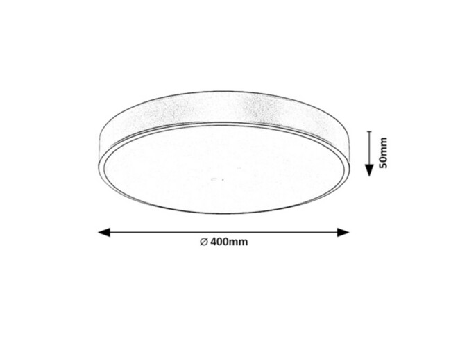 Svietidlo TESIA - 36W, 2300lm, IP20 - 71037