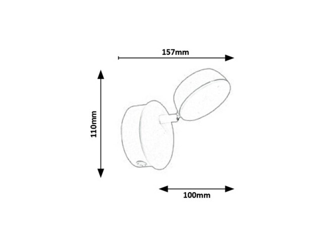 Svietidlo HEDWIG -  LED 4W, 230V, 50Hz, IP20 - 5622
