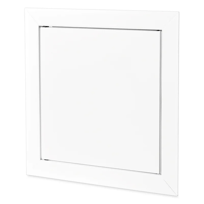 Revízne dvierka biele, 250x250 kovové