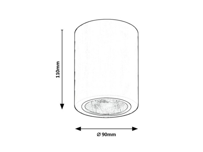 Svietidlo KOBALD - E27/G45/25W, IP20 - 2056