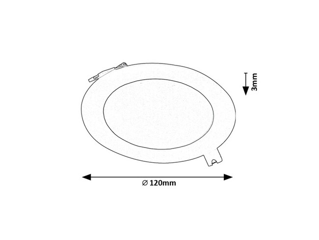 Svietidlo SHAUN2 - 6 W, 420 lm, IP20 - 71241