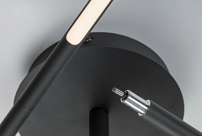 Svietidlo HENLI - 30W, 1300lm, čierne, IP20 - 71056