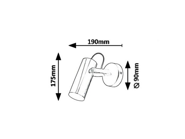 Svietidlo RAVEN - LED 5W, 230V, 50Hz,IP20 - 6428