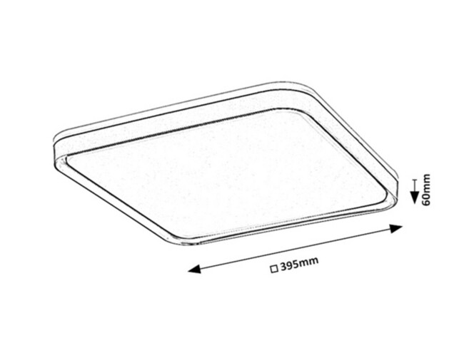 Stropné svietidlo LIATRIS - 26W, 1450lm, IP20