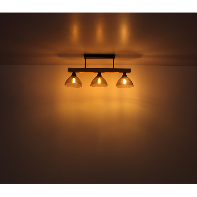 Stropné svietidlo LINDI - 15W, E14, IP20 - 15544-3D