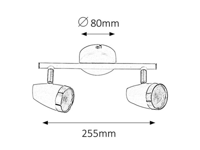 Svietidlo KAREN - LED/8W (560lm, 3000K), IP20 - 6667