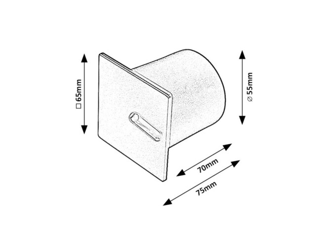 Svietidlo BOVEN - 3W, 10lm, IP20 - 71171