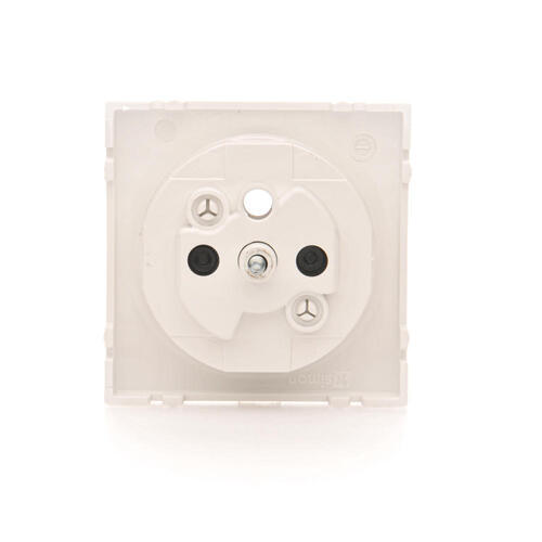 SIMON54 - kryt zásuvky, biely