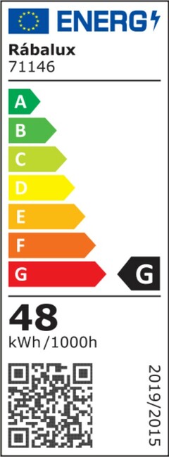Stropné svietidlo ARILD - 48W, 1850lm, IP20 - 71146