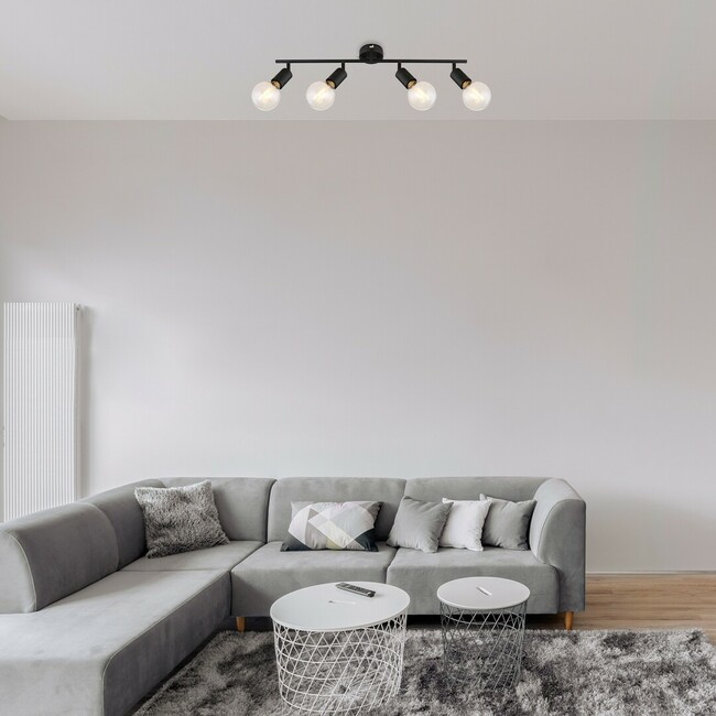 Svietidlo LAMAR - E27/4x max. 40W, IP20 - 3989