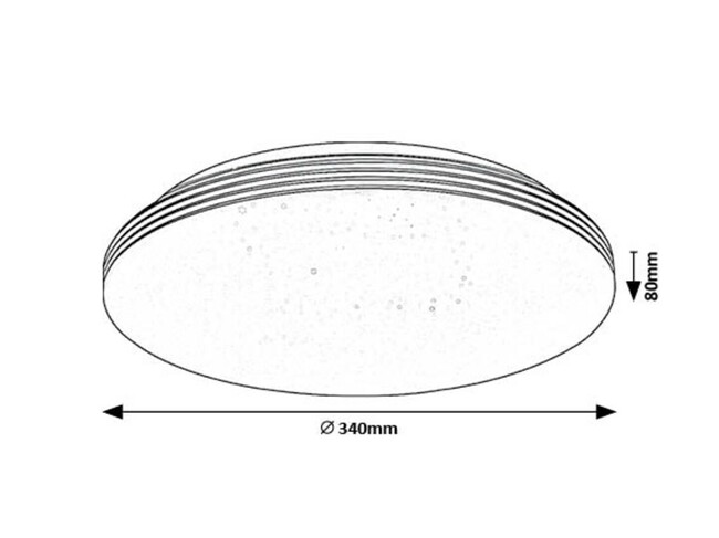Svietidlo OSCAR2 - 18W, 1350lm, IP20 - 71179