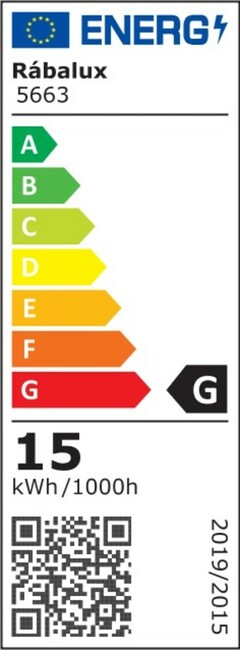 Svietidlo HILARY - LED/15W (1200lm, 4000K), IP20 - 5663