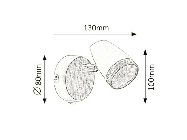 Svietidlo KAREN - LED/4W (280lm, 3000K), IP20 - 5564