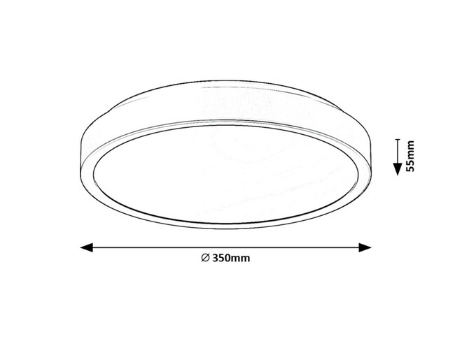 Svietidlo SAMIRA - 36W, 2900lm, IP44 - 71253