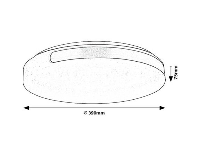 Svietidlo DANUTA2 - 24W, 1700lm, IP20 - 71085