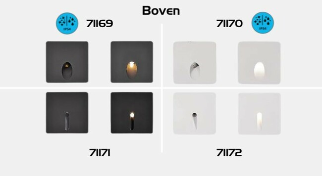 Svietidlo BOVEN - 3W, 10lm, IP20 - 71171