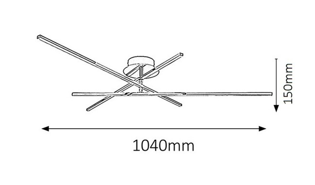 Svietidlo MEREDITH - LED/18W (1440lm, 4000K), IP20 - 2479