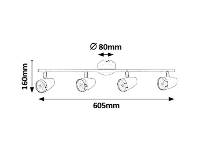 Svietidlo KAREN - LED/16W (1120lm, 3000K), IP20 - 6515