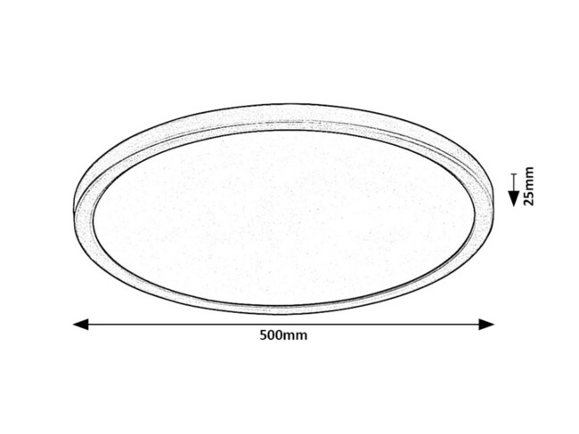 Svietidlo GONZALO - 36W, 2750lm, IP20 - 71098