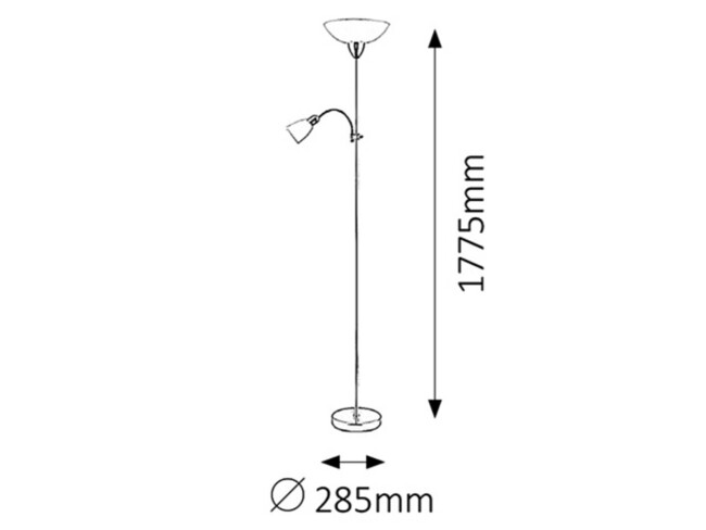 Svietidlo DIANA - E27/G45/60W+E14/40W, IP20 - 4068