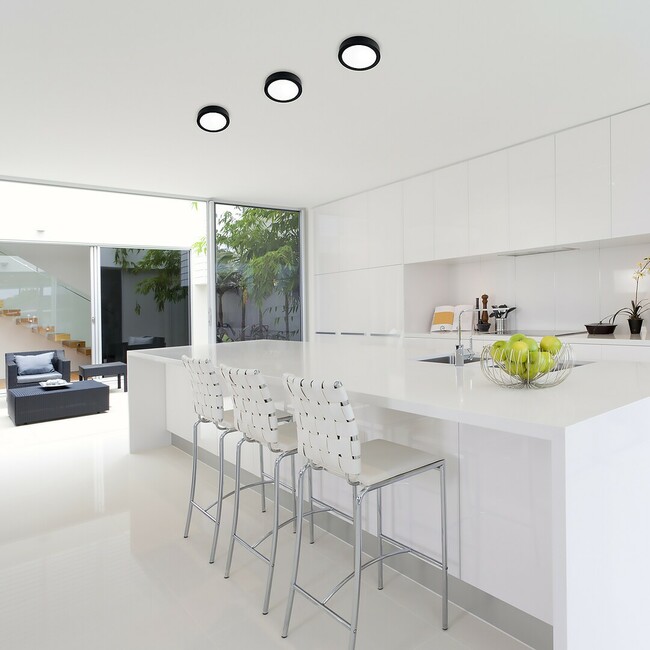 Svietidlo SHAUN2 - LED/24W, 2580lm, IP20, čierna - 71200