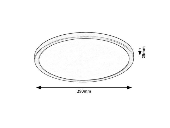 Svietidlo GONZALO - 24W, 1600lm, IP20 - 71096