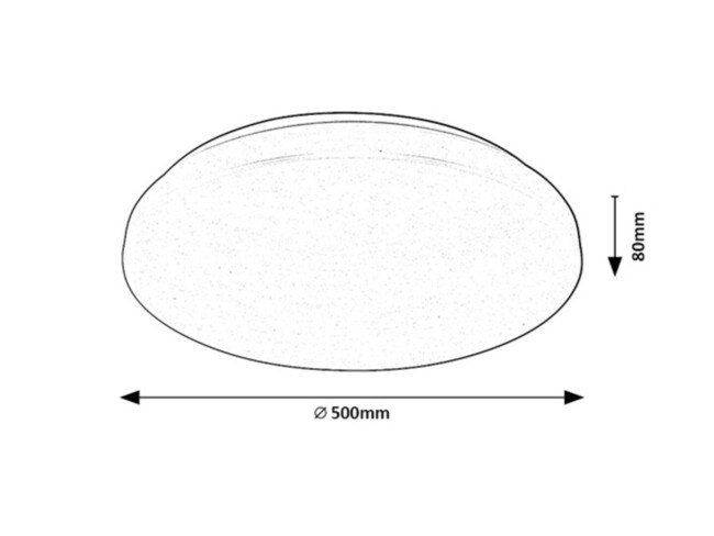 Svietidlo CERRIGEN - 40W, 3380lm, IP20 - 71036