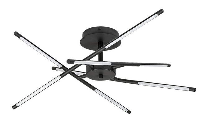 Svietidlo HENLI - 30W, 1300lm, čierne, IP20 - 71056